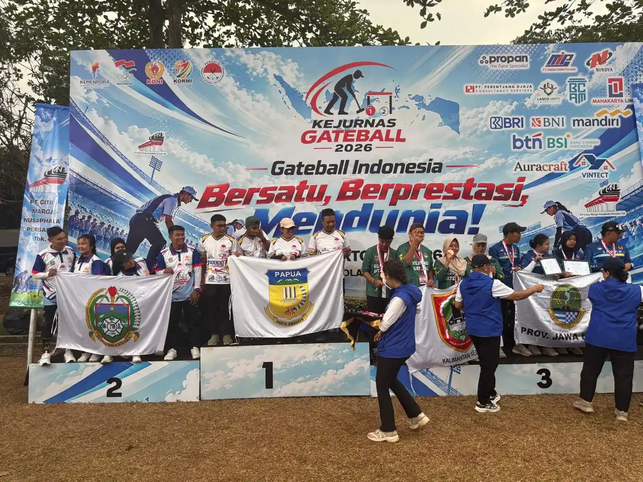 Kejurnas Gateball 2026, Sumatera Utara Pertahankan Tiga Besar dan Raih Lima Medali